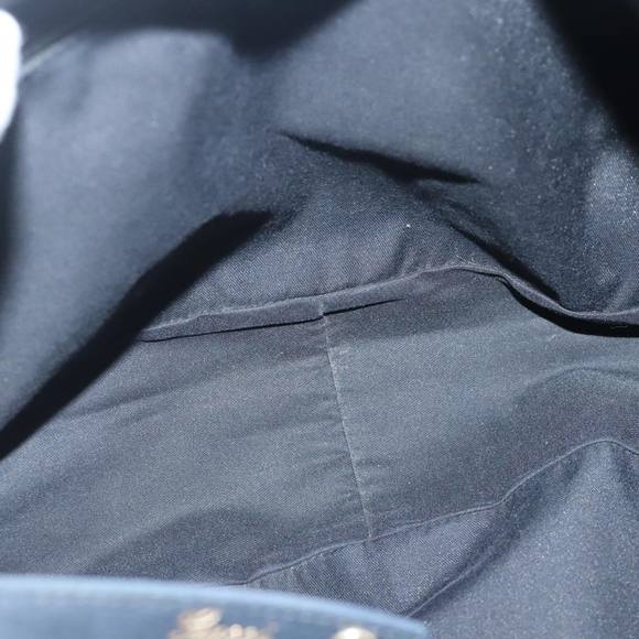 GUCCI GG Canvas Tote Bag Black Gold 130736 Auth 100266 - Picture 10 of 16